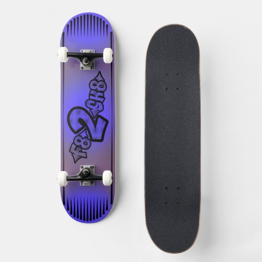 Skateboard F8 2 SK8 gtsky Skate (Recto)