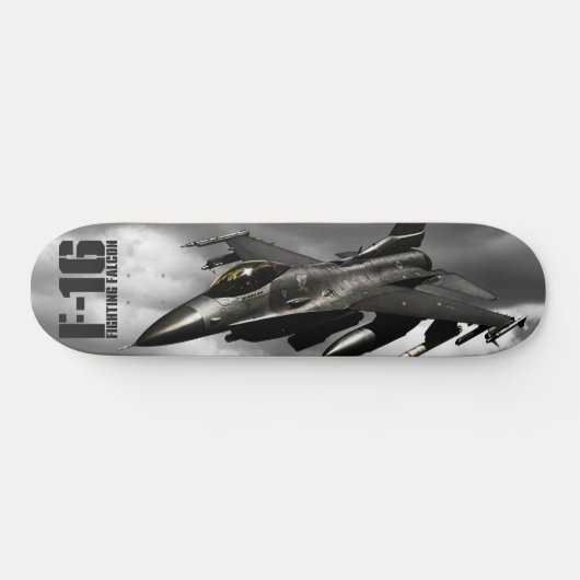 Skateboard F-16 Faucon combattant (Horz)