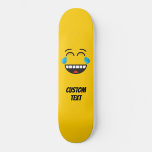 Skateboard Face avec des larmes de joie