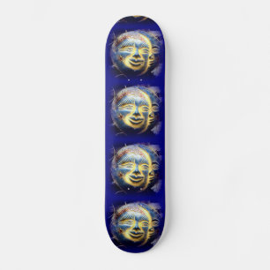 Skateboard face soleil/ face lune skboard