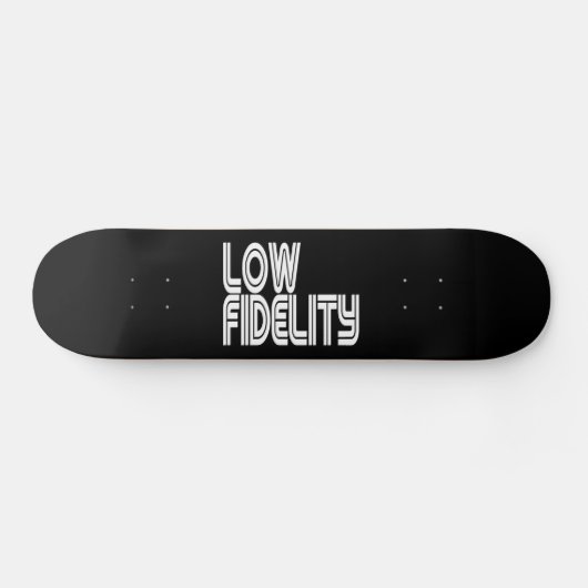 Skateboard Faible fidélité (Horz)