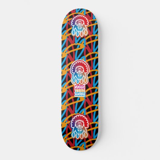 SKATEBOARD FAIRE L'INDIEN PAR MASANSER PIXELAT (Recto)