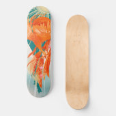 Skateboard Fairytale Firebird Golden Cage Illustration (Recto)