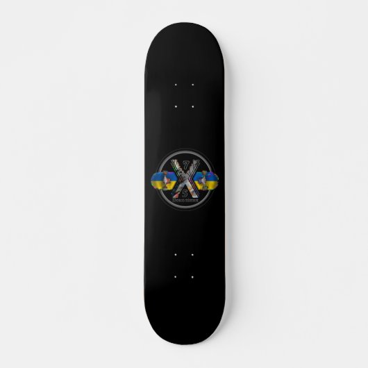 Skateboard Fait en Ukraine 1975 (Devant)