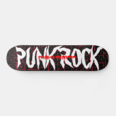 Skateboard Faites la planche à roulettes de punk rock de (Horz)