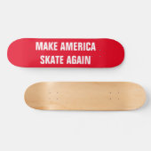 Skateboard FAITES l'AMÉRIQUE PATINER font de la planche à (Horz)