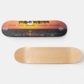 Skateboard Faites vagues Ltd et trottoir du sud numéroté Su (Horz)