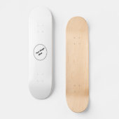 Skateboard Faites votre d'une planche à roulettes aimable (Recto)