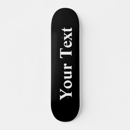 Skateboard Faites votre propre (Devant)