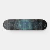 Skateboard Faith Cross Heartbeat (Horz)