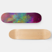 Skateboard Falling in Space (Horz)