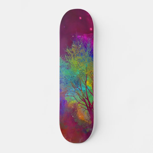Skateboard Falling in Space (Recto)