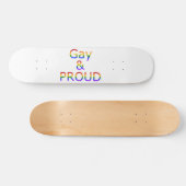 Skateboard Fallln Gay et Fier (Horz)