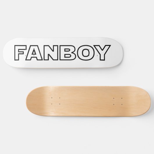 SKATEBOARD FANBOY (Horz)