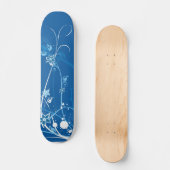 Skateboard Fantaisie bleu (Recto)