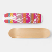 Skateboard Fantaisie rayé (Horz)