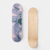 Skateboard Fantaisie rose (Recto)