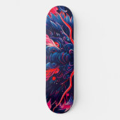 Skateboard Fantastique Fleur Fury Dragon (Recto)