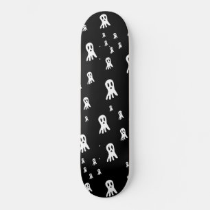 Skateboard Fantômes d'Halloween foncé