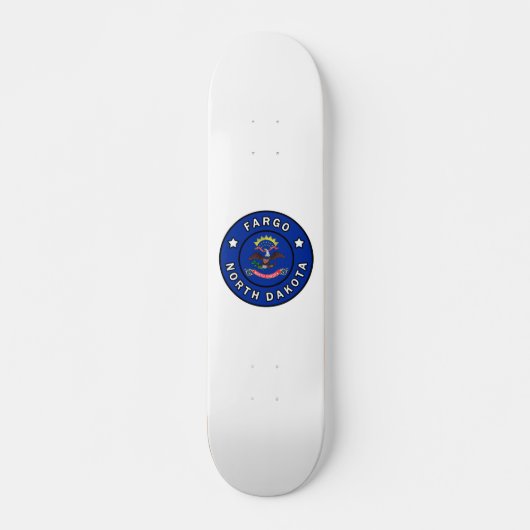 Skateboard Fargo Dakota du Nord (Devant)