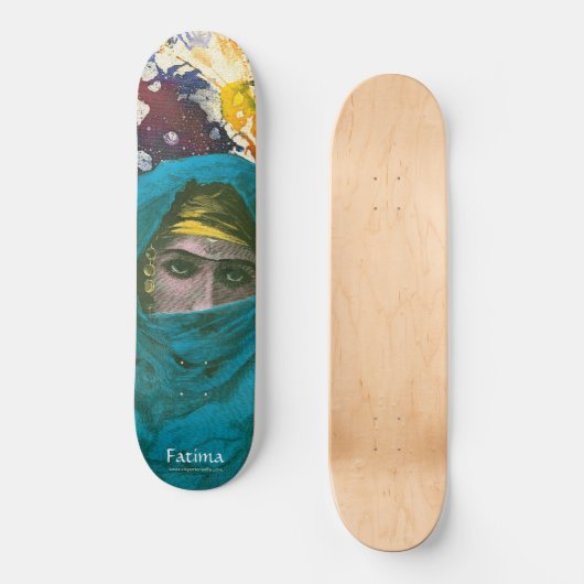 Skateboard Fatima par Michael Moffa (Recto)