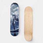 Skateboard faucheuse féminine (Recto)