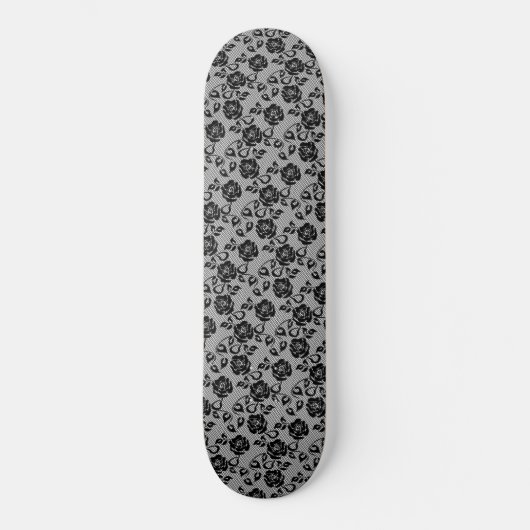 Skateboard Faux Black Lace Skate (Recto)