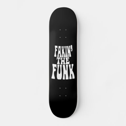 Skateboard Faux Funk (Recto)