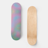 Skateboard Faux Holographique Ripple Glass Texture (Recto)