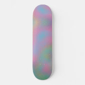 Skateboard Faux Holographique Ripple Glass Texture (Recto)