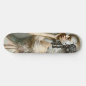 Skateboard Femme Cyborg Femme Ai Art (Horz)