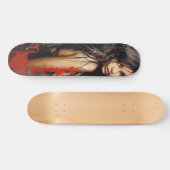 Skateboard Femme d'art urbain (Horz)