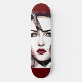 Skateboard Femme sanglante (Recto)