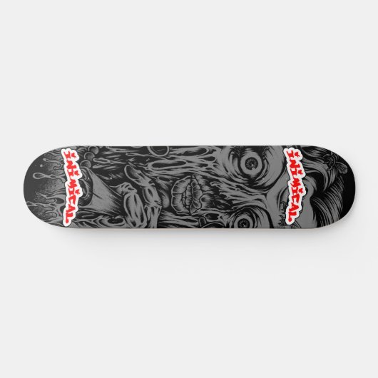 Skateboard Femme zombie inimitable (Horz)