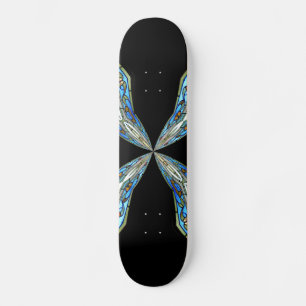 Skateboard Fenêtre en verre tendu Kaleidoscope 16