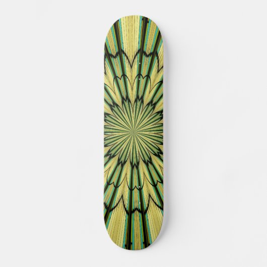 Skateboard Fenêtre en verre tendu Kaleidoscope 20 (Recto)