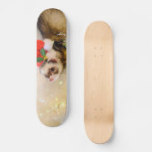 Skateboard Ferret à Santa Hat (Recto)