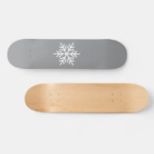 Skateboard Festin blanc nordique Fluge gris Arrière - plan (Horz)