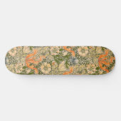 Skateboard Festival de fleurs de William Morris Spring Compto (Horz)