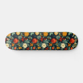 Skateboard Festive Christmas Foliage with Ornaments (Horz)