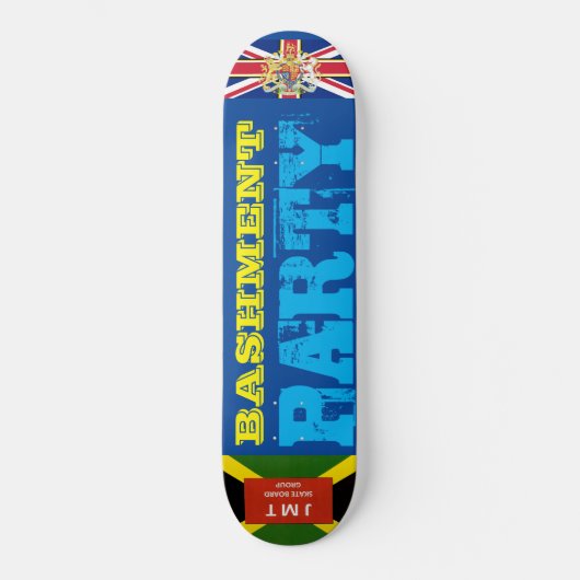 Skateboard FÊTE DE BÂTIMENT Planche à roulettes (Recto)