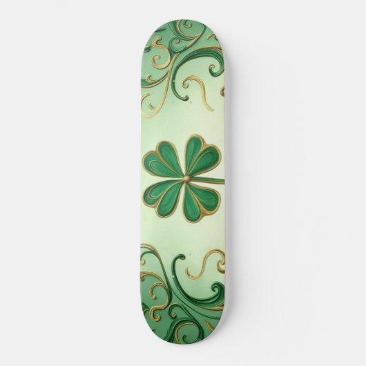 Skateboard Fête de la Saint Patrick (Recto)