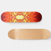 Skateboard Feu Abstrait (Horz)