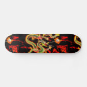 Skateboard Feu de dragon sur Lucky Energy (Horz)