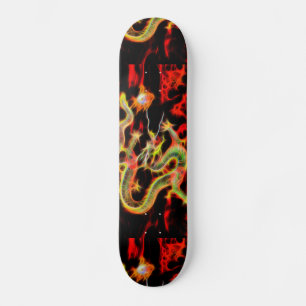 Skateboard Feu de dragon sur Lucky Energy