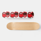 Skateboard Feu double chère (Horz)