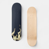 Skateboard Feu Feu Feu Feu Feu Bleu (Recto)