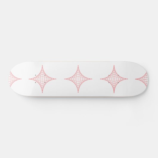 Skateboard Feu (rouge) (Horz)