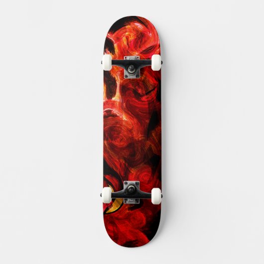 Skateboard Feu sauvage (Recto)