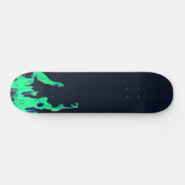 Skateboard Feu vert - Grünes Feuer - Flamme Flamme Flames (Horz)